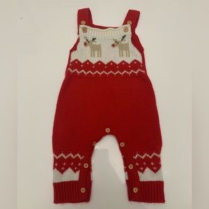 Christmas reindeer romper 12 months